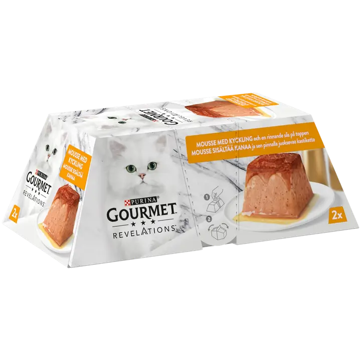 Gourmet Revelations 2x57g Kanaa kissanruoka