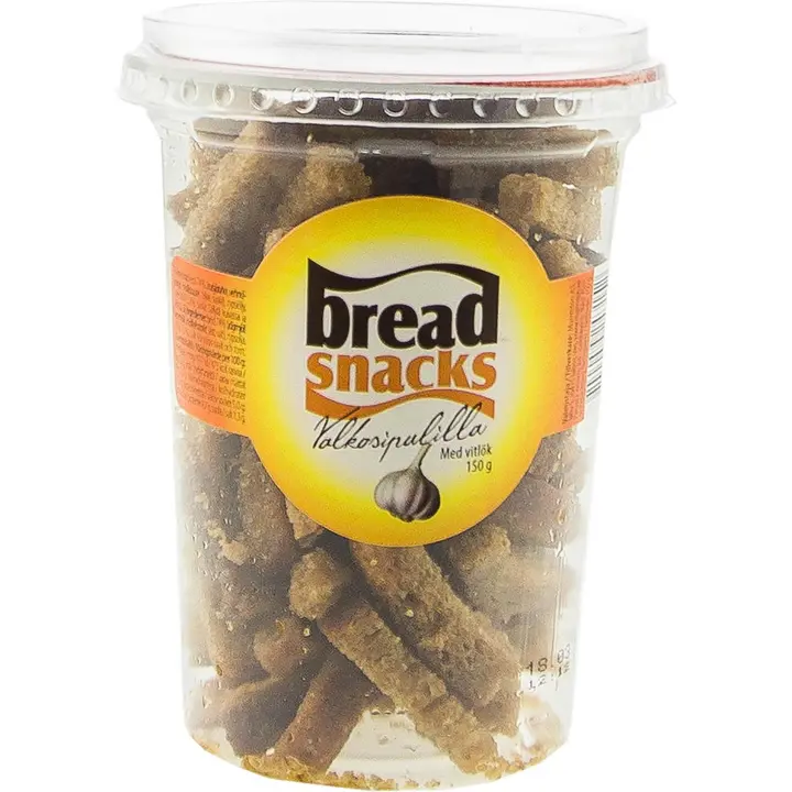 Bread snacks 150g leipätikut valkosipulilla