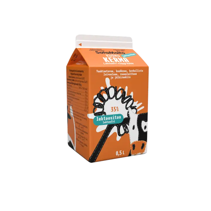 Satamaito kuohukerma laktoositon 35% ESL 5dl