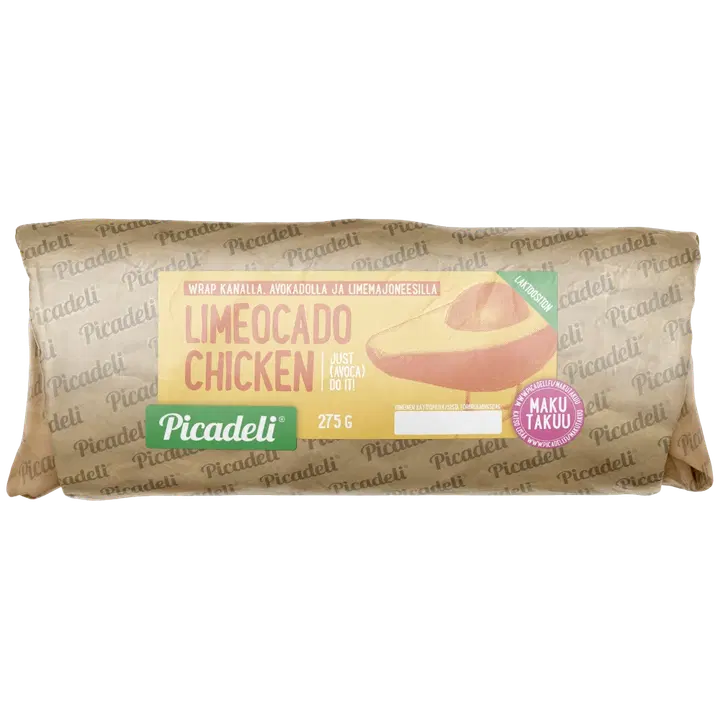 Picadeli Limeocado chicken wrap 275g