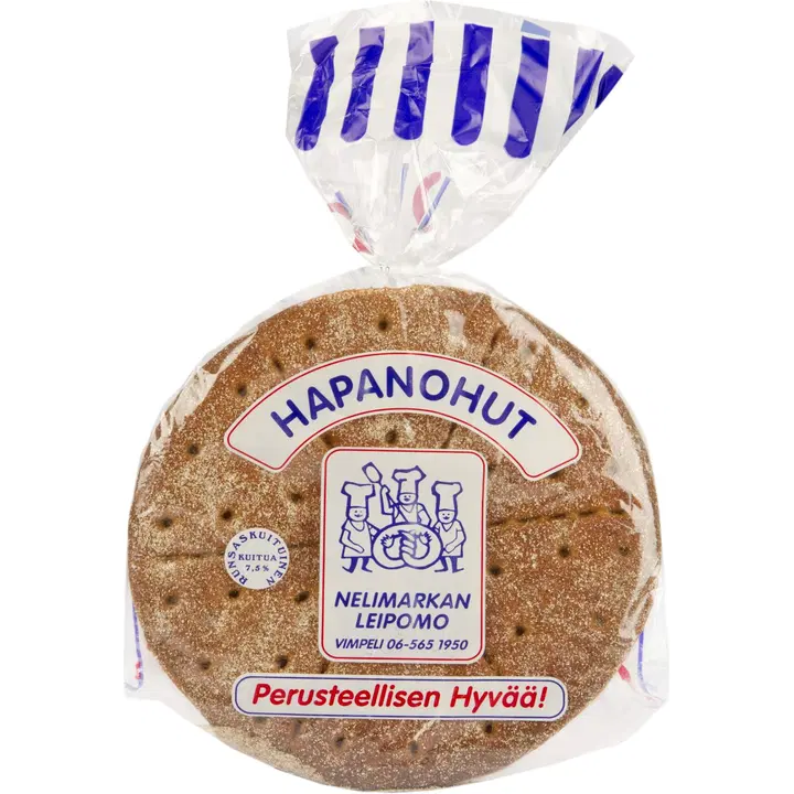 Hapanohut Leipä 320g Nelimarkan Leipomo