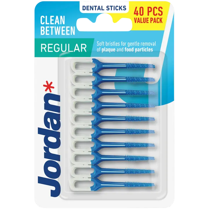 Jordan Clean Between Regular Size hammastikku 40kpl