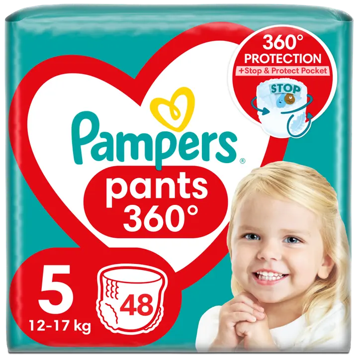 PAMPERS püksmähkmed JP S5 48tk