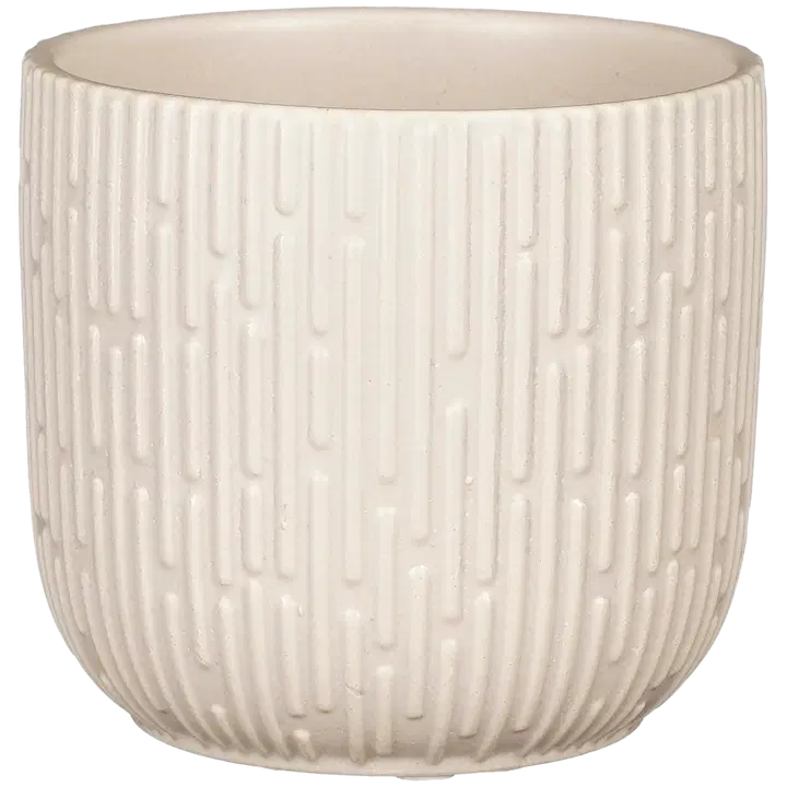 Mica decorations ruukku Sara ø 12,5 cm valkoinen matta