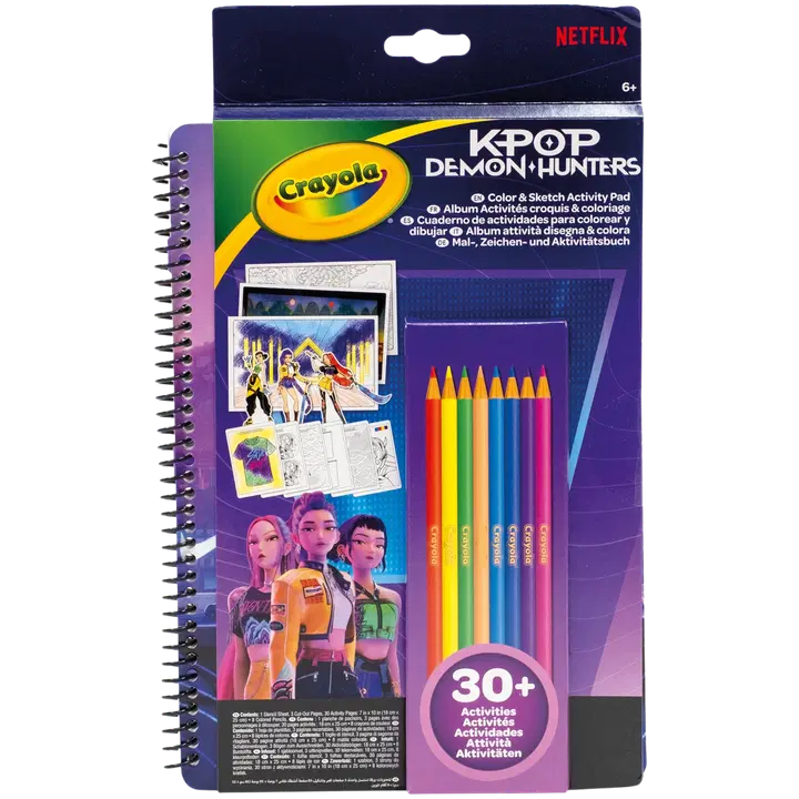 KPDH CRAYOLA Color & Sketch Activity Pad