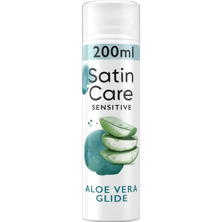 Satin Care Sensitive Aloe Vera Glide 200ml ihokarvanajogeeli