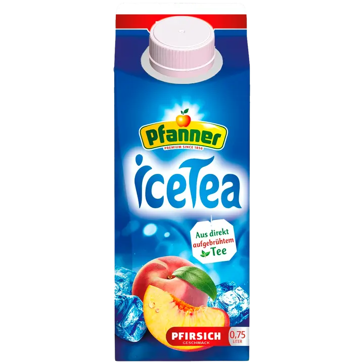 Pfanner Jäätee Persikka 0,75l