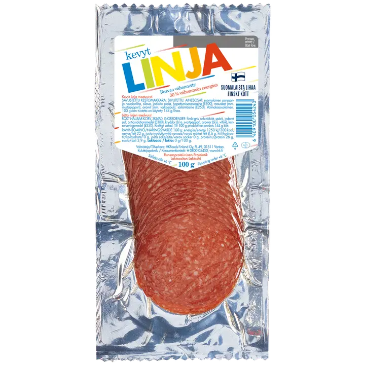 Kevyt linja meetvursti 100 g