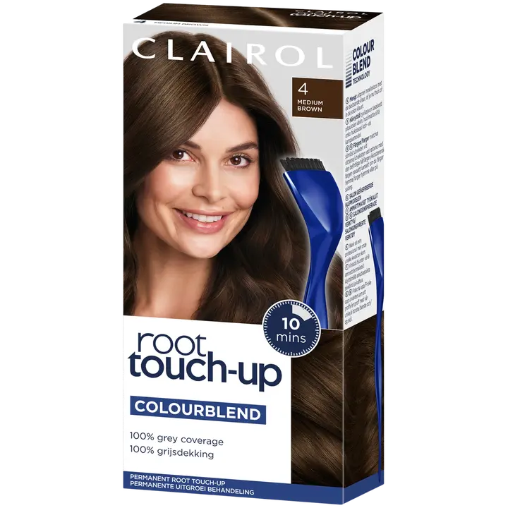 Clairol Root touch-up tyviväri 4 keskiruskea