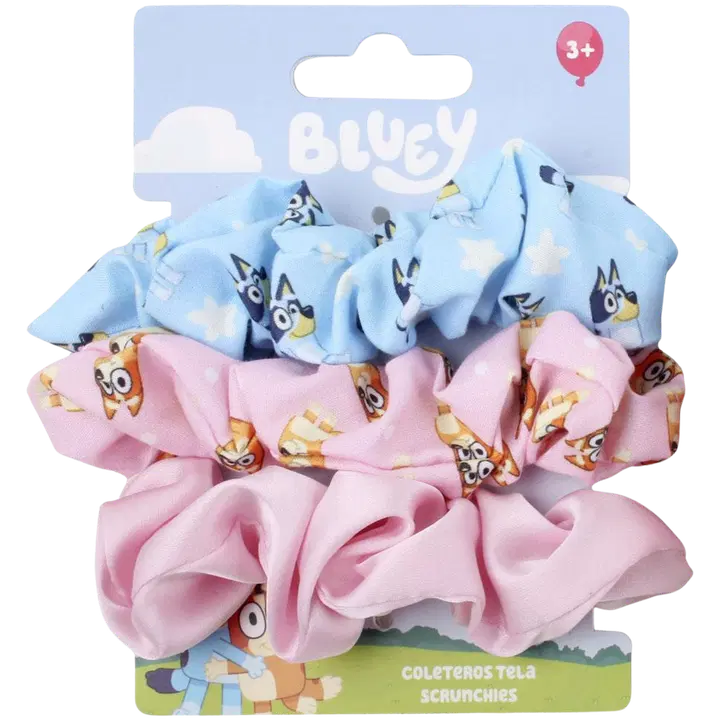 Bluey Scrunchiet 3 kpl