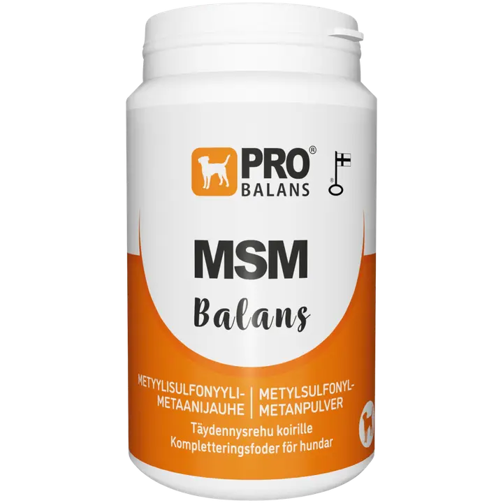 Probalans MSM-balans MSM-jauhe koirille 200 g
