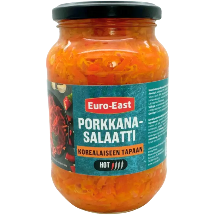 Euro-East Mausteinen porkkanasalaatti korealaiseen tapaan 460g
