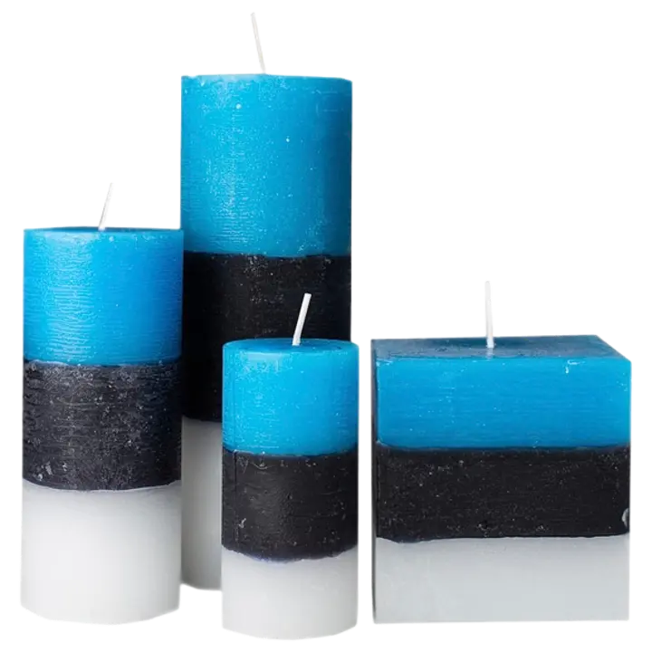 Flora lauaküünal 58h sini-must-valge