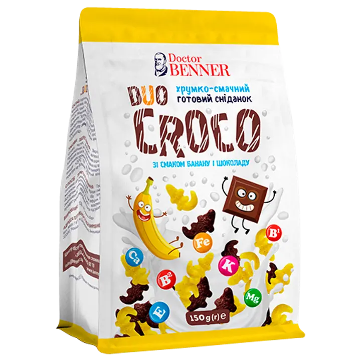 Dr. Benner hommikusöögihelbed Duo Croco 150g