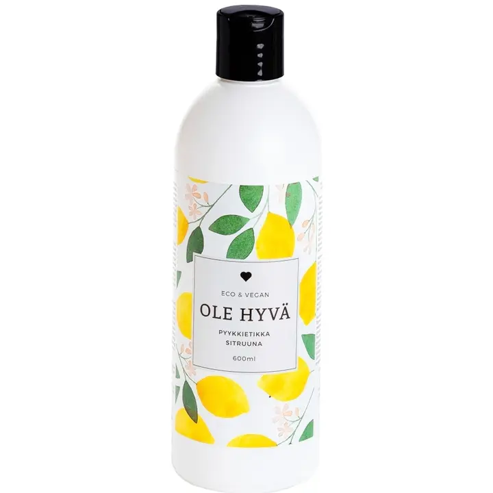 Ole Hyvä pyykkietikka sitruuna 600 ml