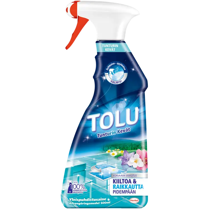 Tolu 500ml Tunturin Kevät yleispuhdistusaine spray