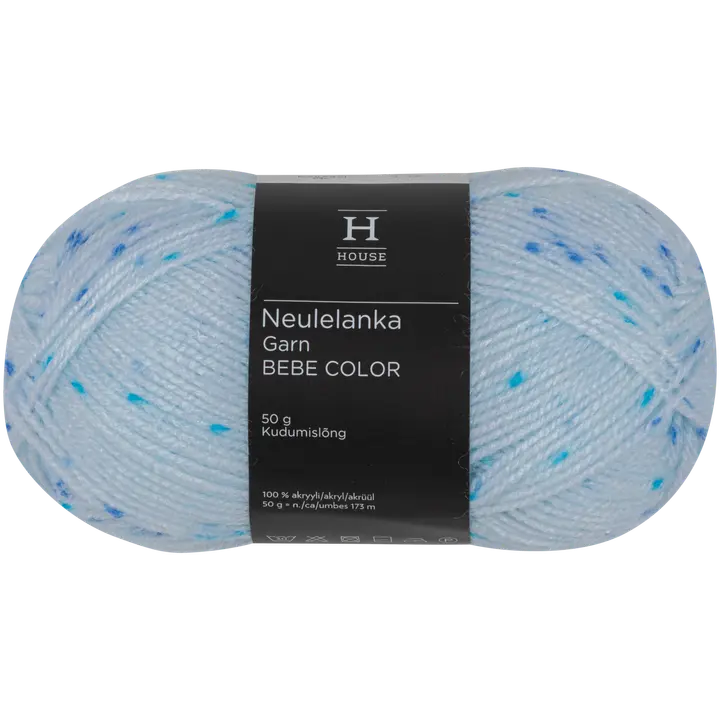Lõng Bebe Color 50g helesinine