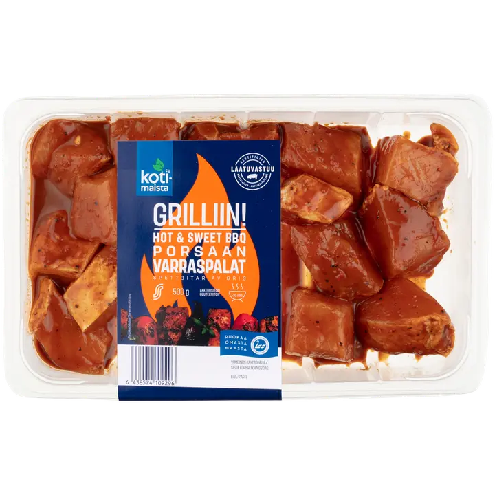 Kotimaista Sealiha Tükid Bbq 500G