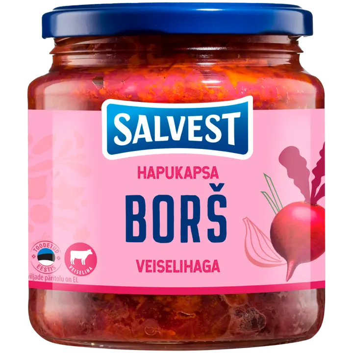 Salvest hapukapsaborš veiselihaga 530 g