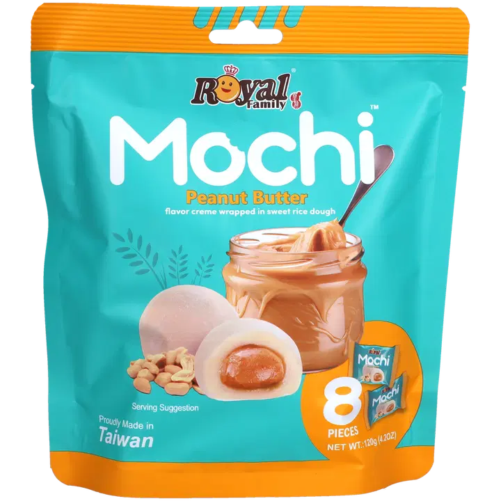 Royal Family Mochi Peanut Butter 120g