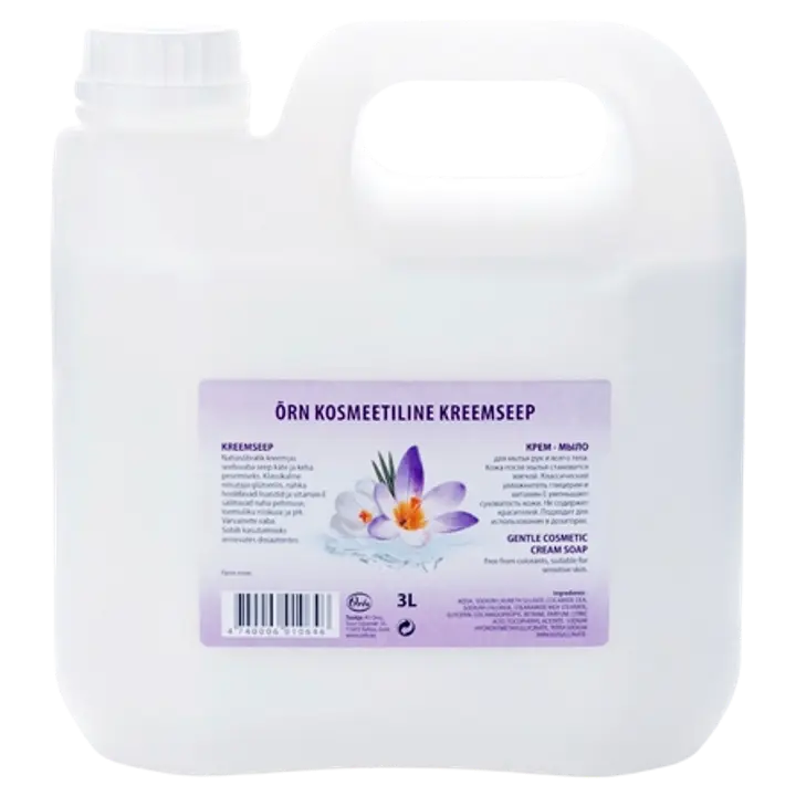 Kreemseep Orto õrn kosmeetiline 3l