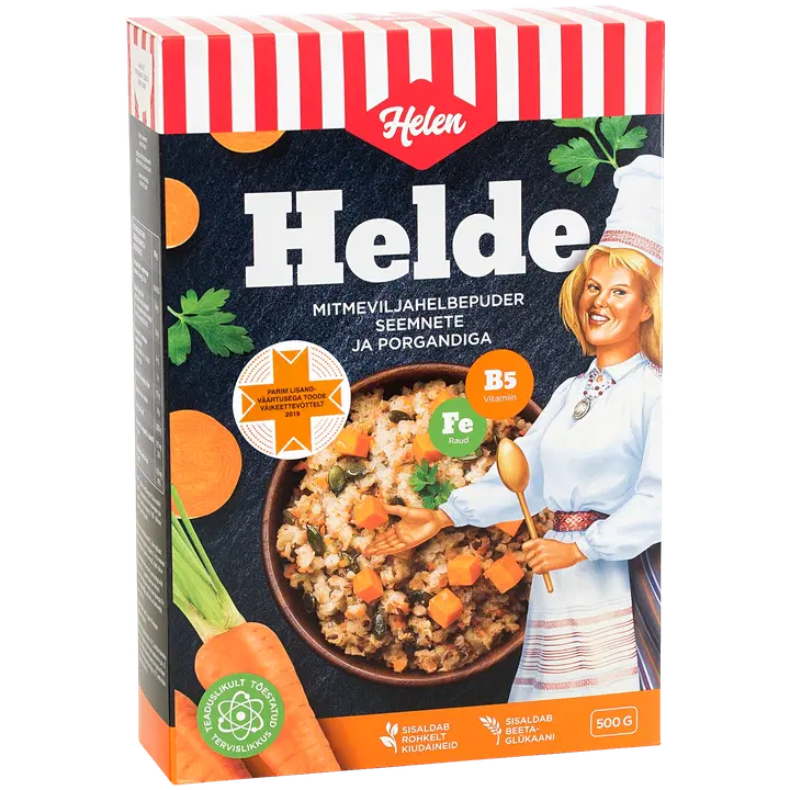 Helen helde mitmeviljapuder seemnete ja porganditega 500g