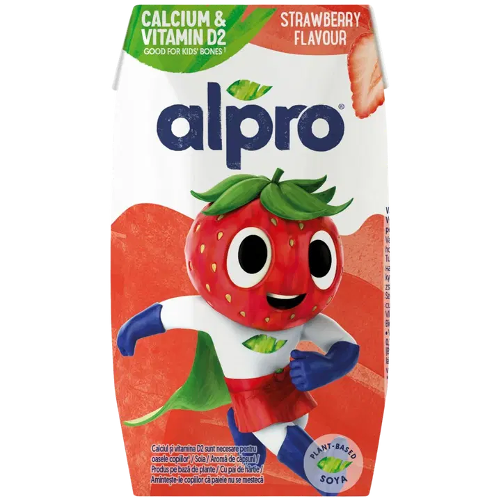 Alpro Kids sojajook maasika, 200 ml