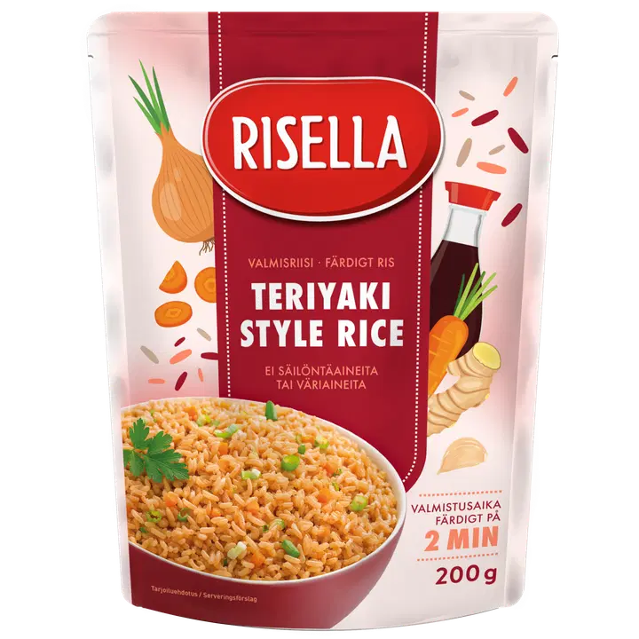 Risella Teriyaki valmisriisi 200g