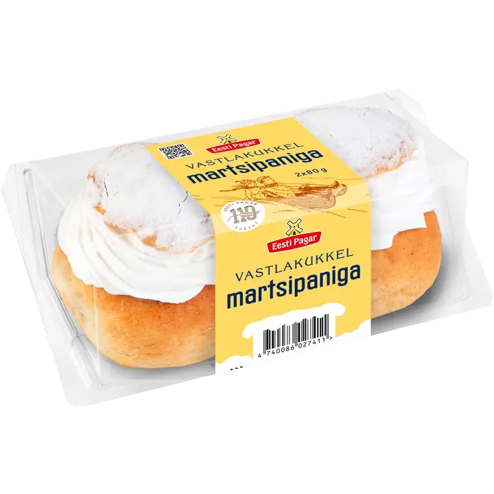 Eesti Pagar Vastlakukkel Martsipaniga 2x80 g