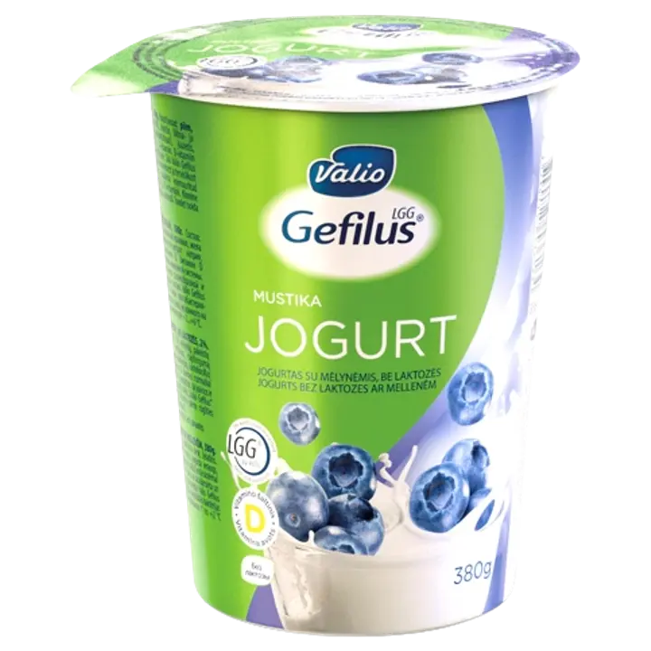 Gefilus Mustikajogurt, 380 g