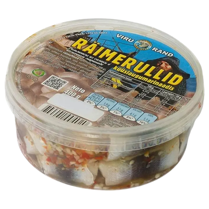 Viru Rand Räimerullid Küüslaugukast 400 G
