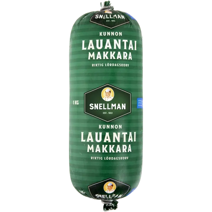 Snellman Kunnon lauantaimakkara tanko 1kg