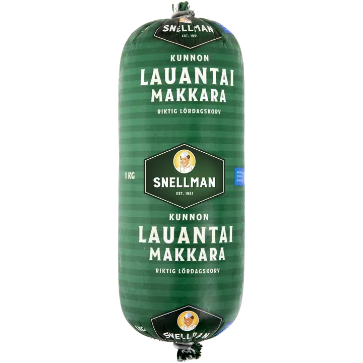 Snellman Kunnon lauantaimakkara tanko 1kg