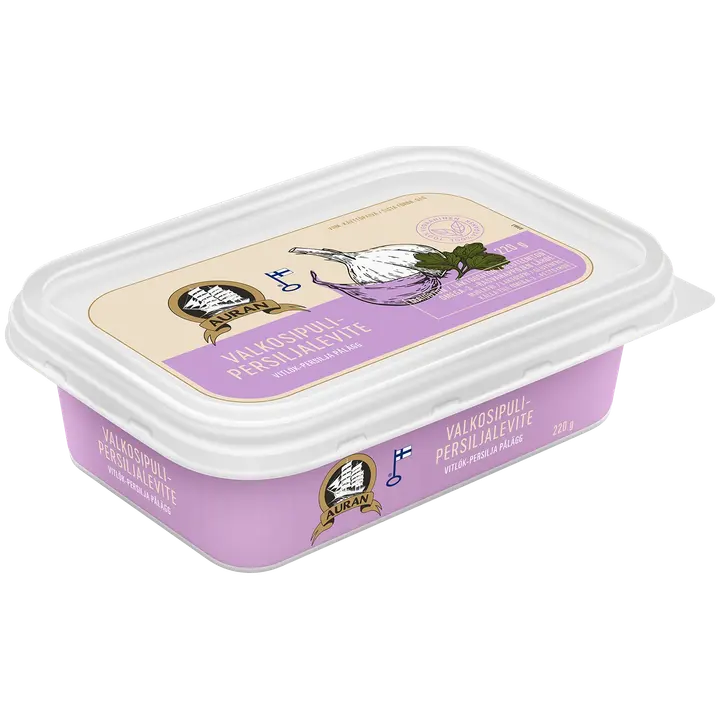 Auran Valkosipuli-persiljalevite 220g