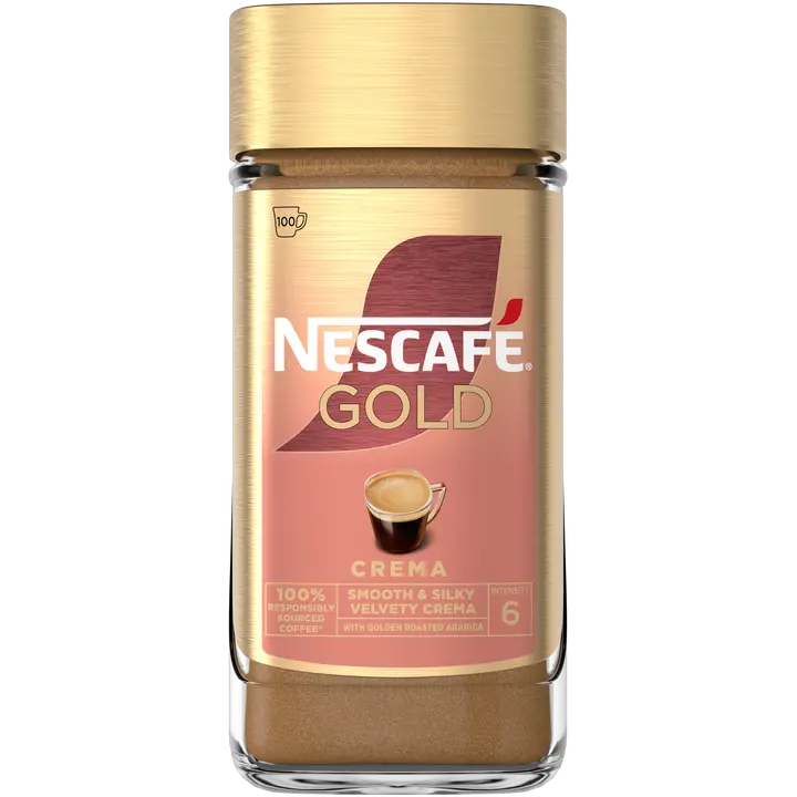 Nescafé Gold Crema 100g pikakahvi purkki