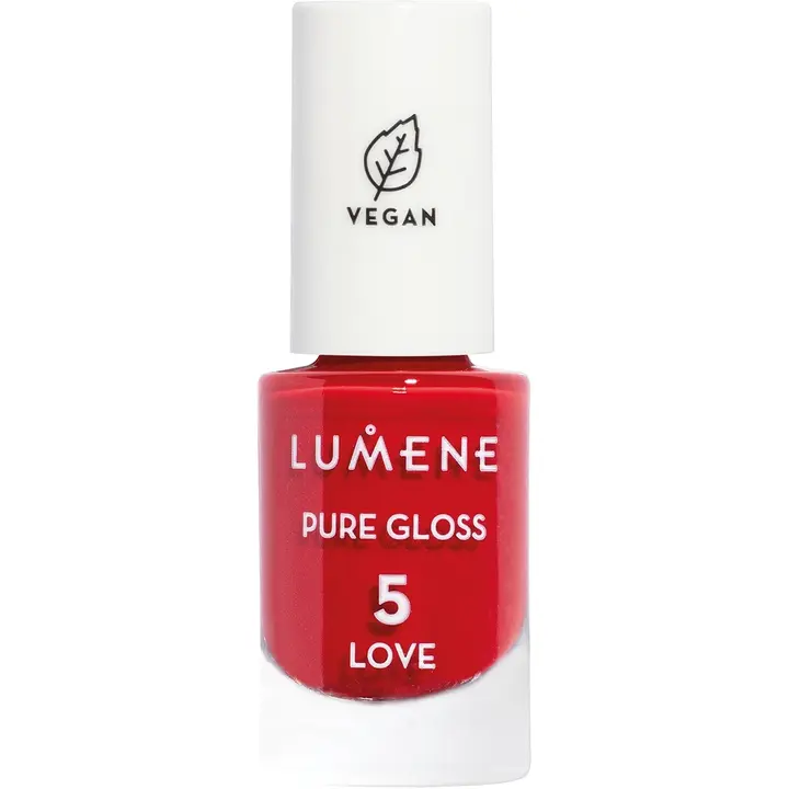 Lumene Pure Gloss Kynsilakka 5 Rakkaus 5 ml