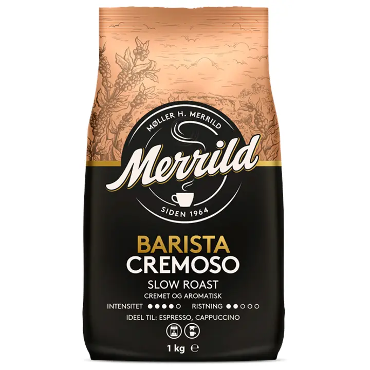 Merrild Barista Cremoso kohvioad 1kg