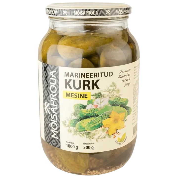 Mõisaproua mõisaproua marineeritud kurk mesine 1000g
