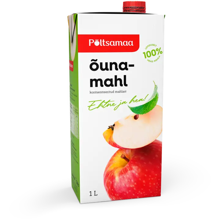 Põltsamaa õunamahl 100% 1L