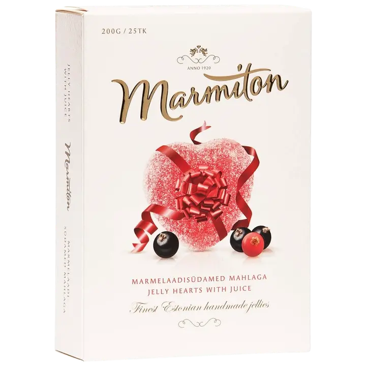 Marmiton marmelaadisüdamed mahlaga 200g