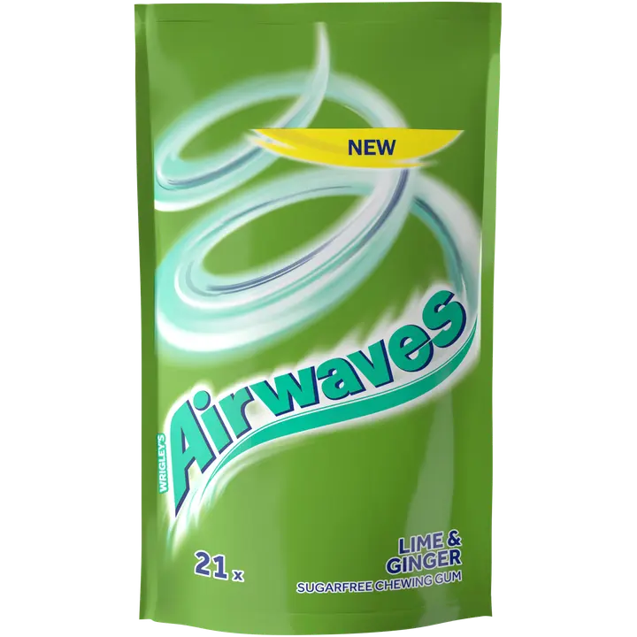 Airwaves Lime & Ginger purukumi 29g