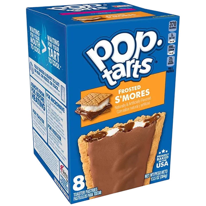 Pop-Tart S'mores 384 g välipalakeksi, täydennetty vitamiineilla ja kivennäisaineilla