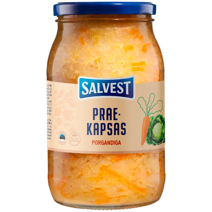 Salvest porgandiga praekapsas 900 g