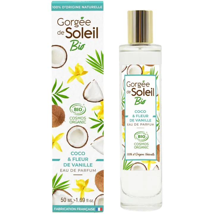 Gorgée de Soleil Coco & Fleur de Vanille Bio Eau de Parfum 50 ml Via Naturale