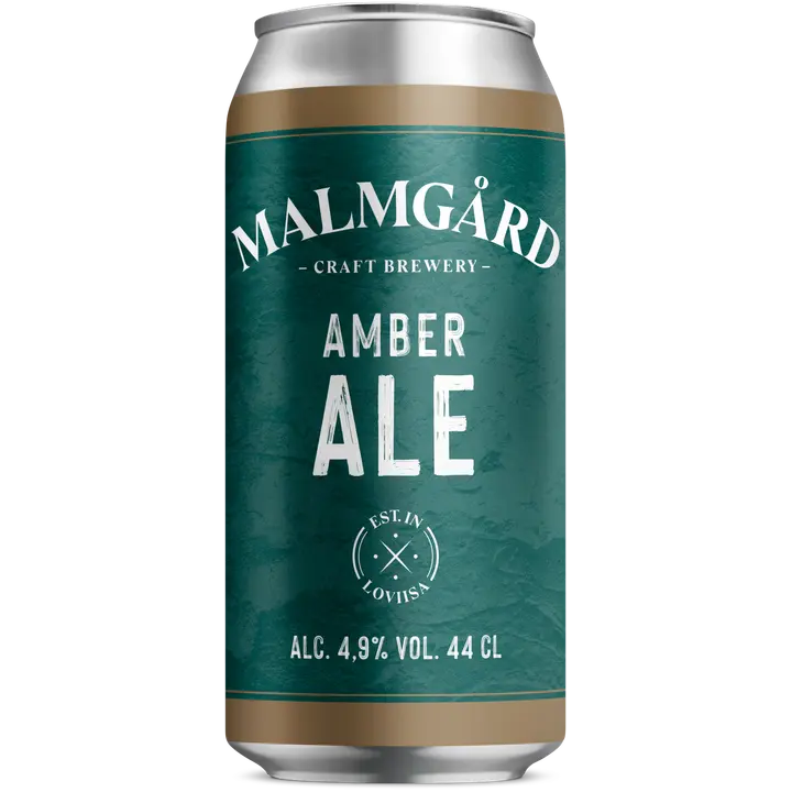 Malmgård Amber Ale 4,9% olut 0,44l tölkki