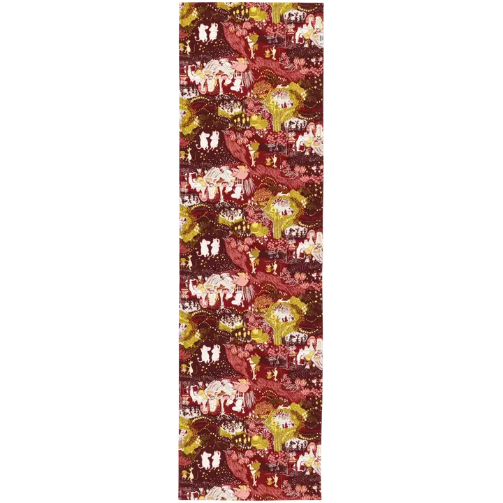 Moomin Arabia Finland kaitaliina 40x140cm Juhlan Aika