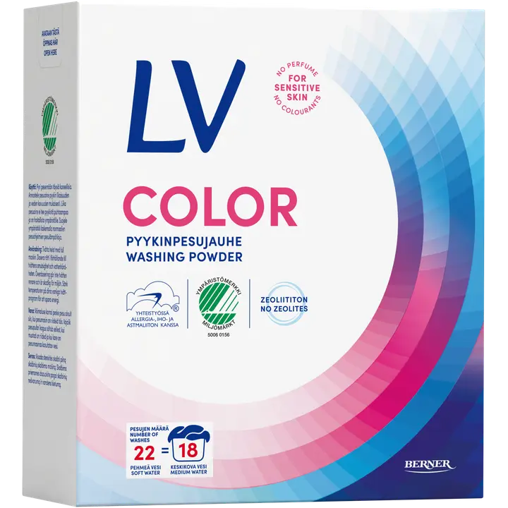 LV  750g Color pyykinpesujauhetiiviste