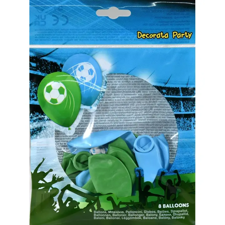 Decorata Party ilmapallot Soccer fan