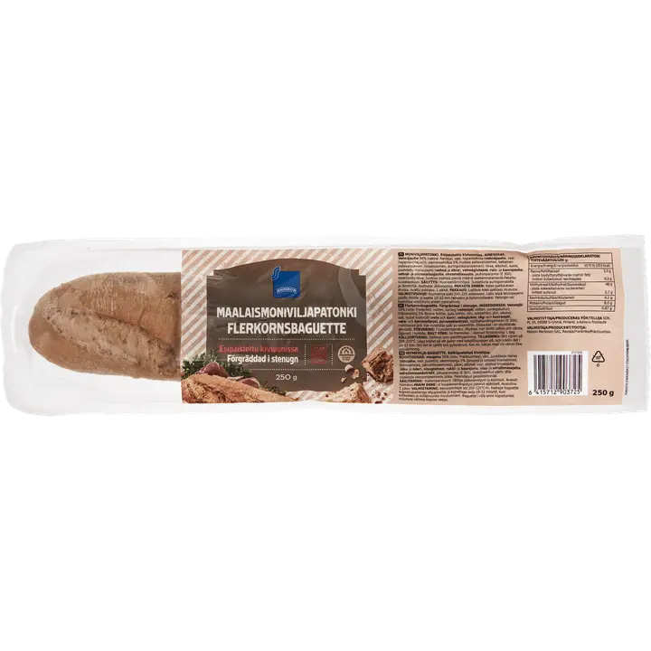 Rainbow maalaismoniviljapatonki 250g.