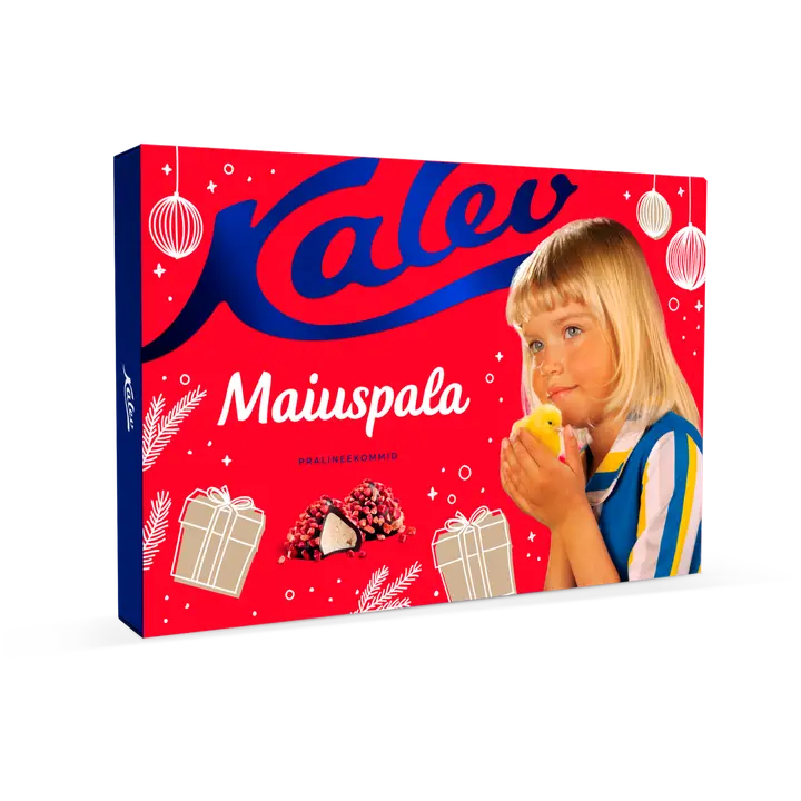KALEV Maiuspala pralineekommid talvekollektsioon 200g